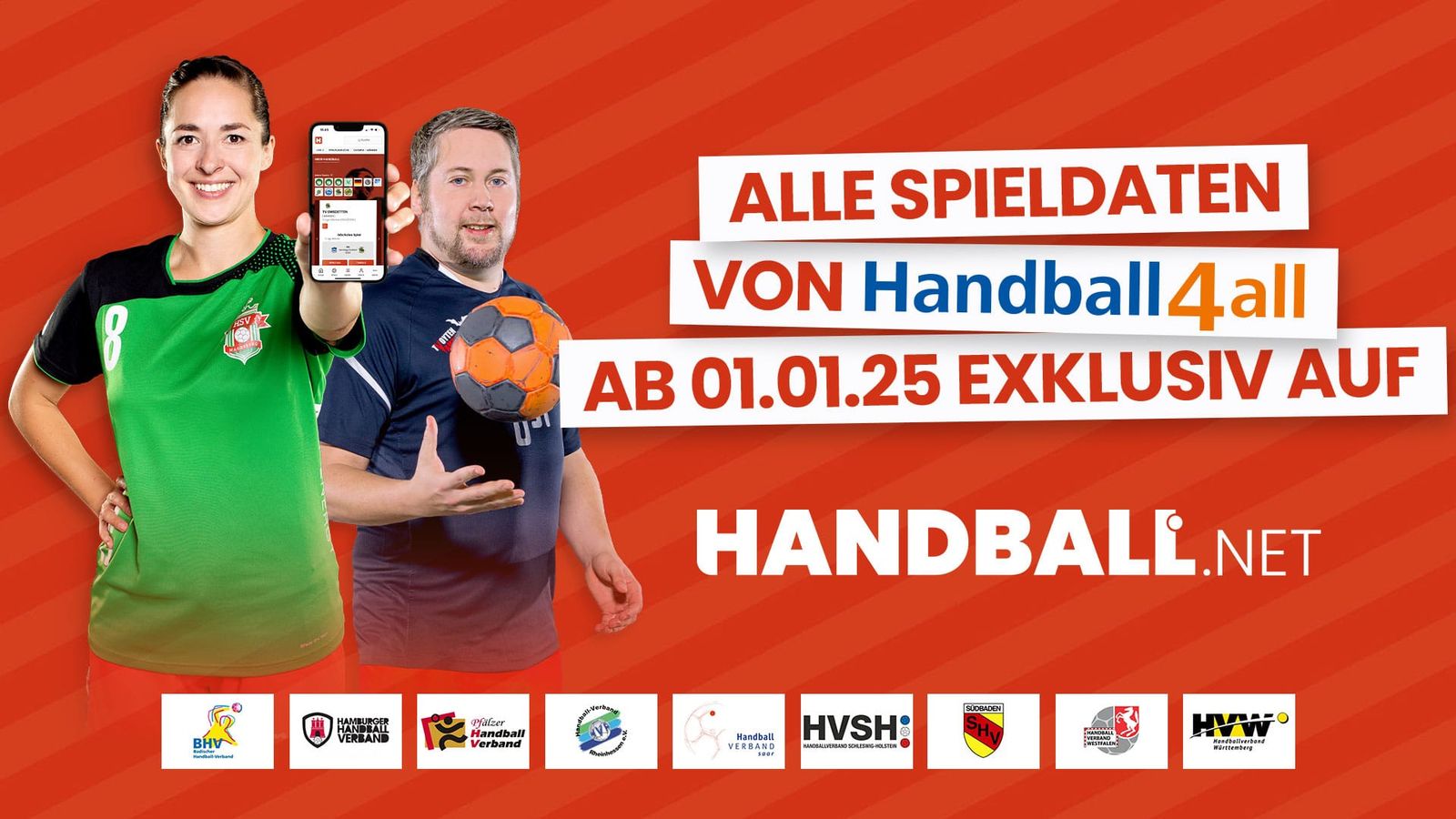 Spielpläne und Statistiken der Regionalliga Rheinland-Pfalz/Saar ab 2025 nur noch auf handball.net