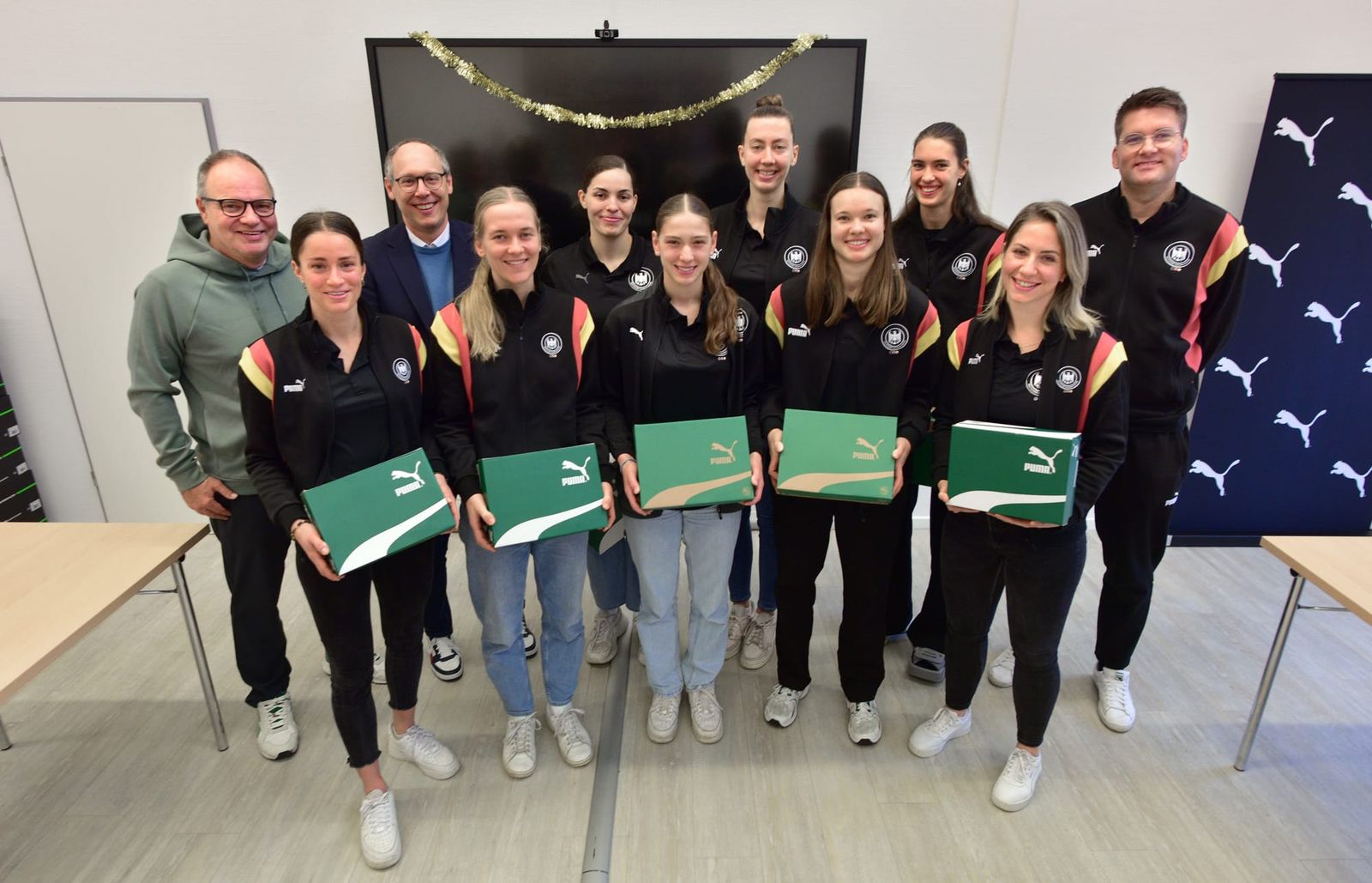 Besuch der Beach-Weltmeisterinnen