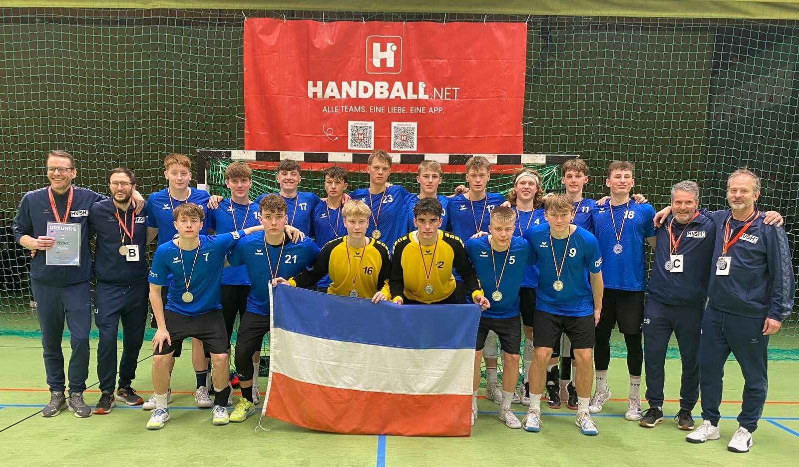 HVSH-Auswahl m08 holt Silber beim Deutschland-Cup 2024