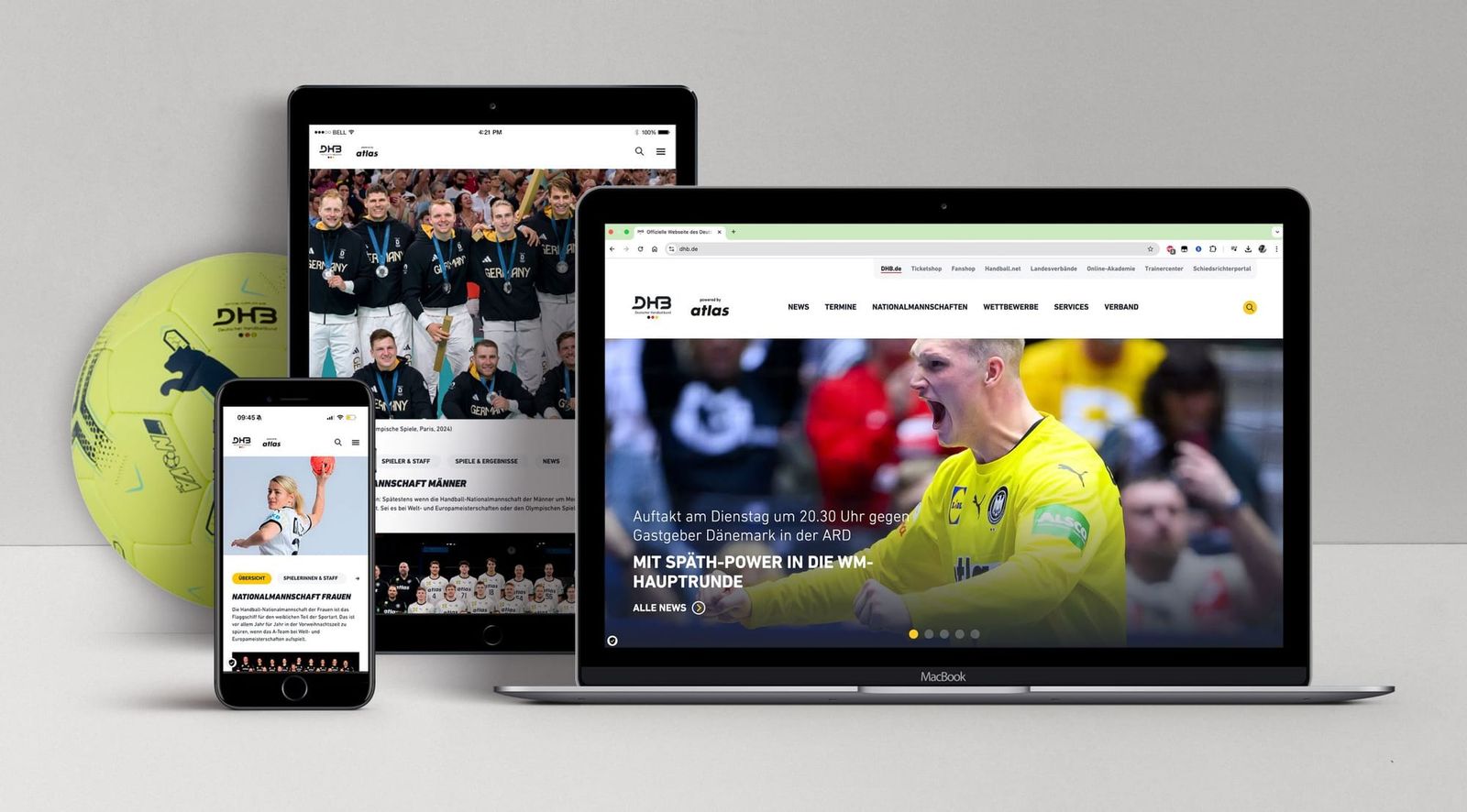 adesso und DHB setzen digitalen Standard für den Handball