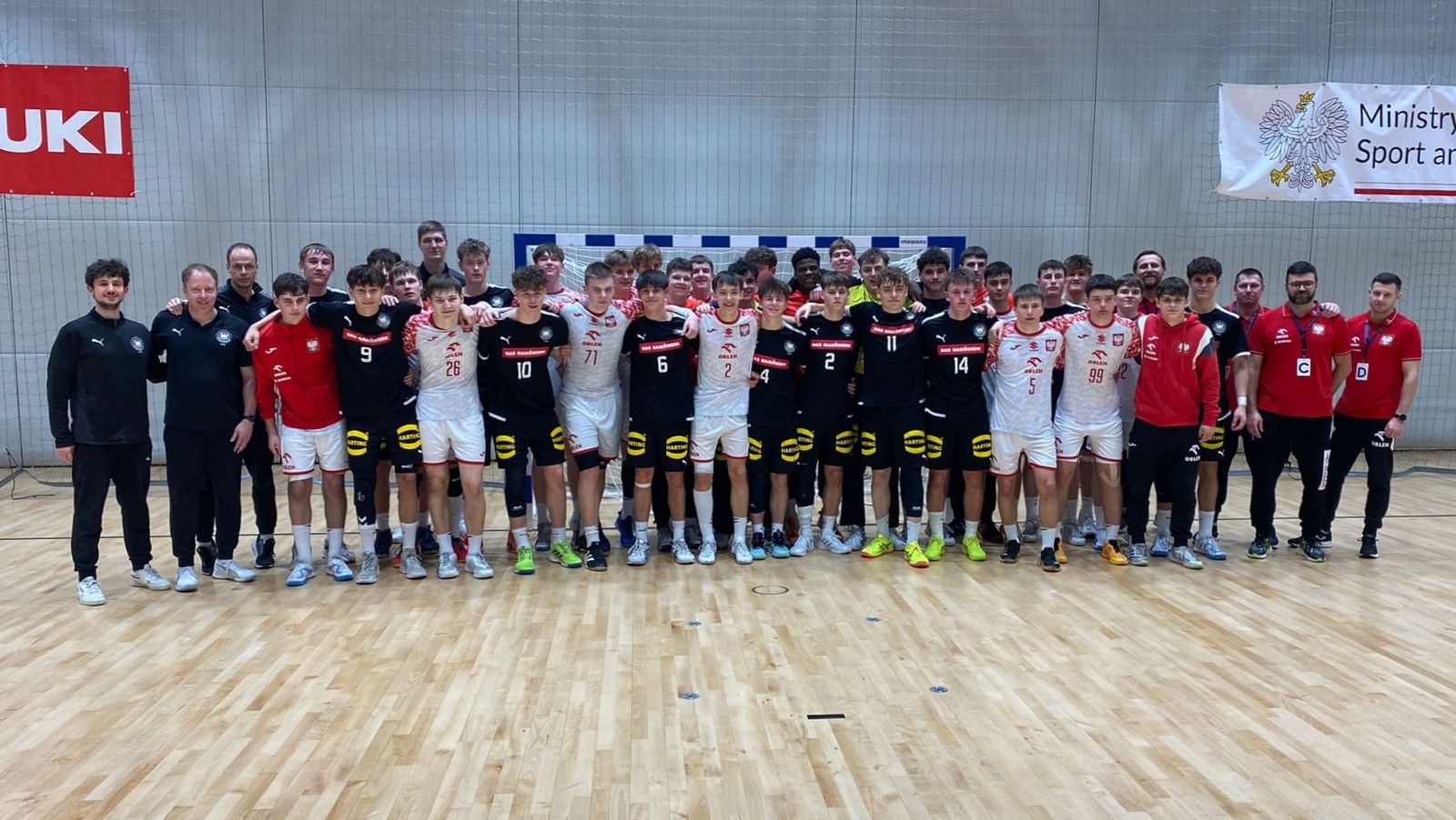Kantersieg in Polen: U17 setzt sich mit 33:21 durch