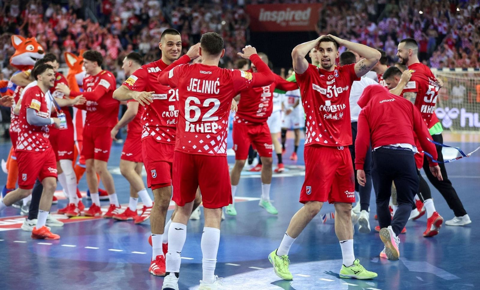 Gastgeber Kroatien eliminiert Europameister Frankreich im Halbfinale