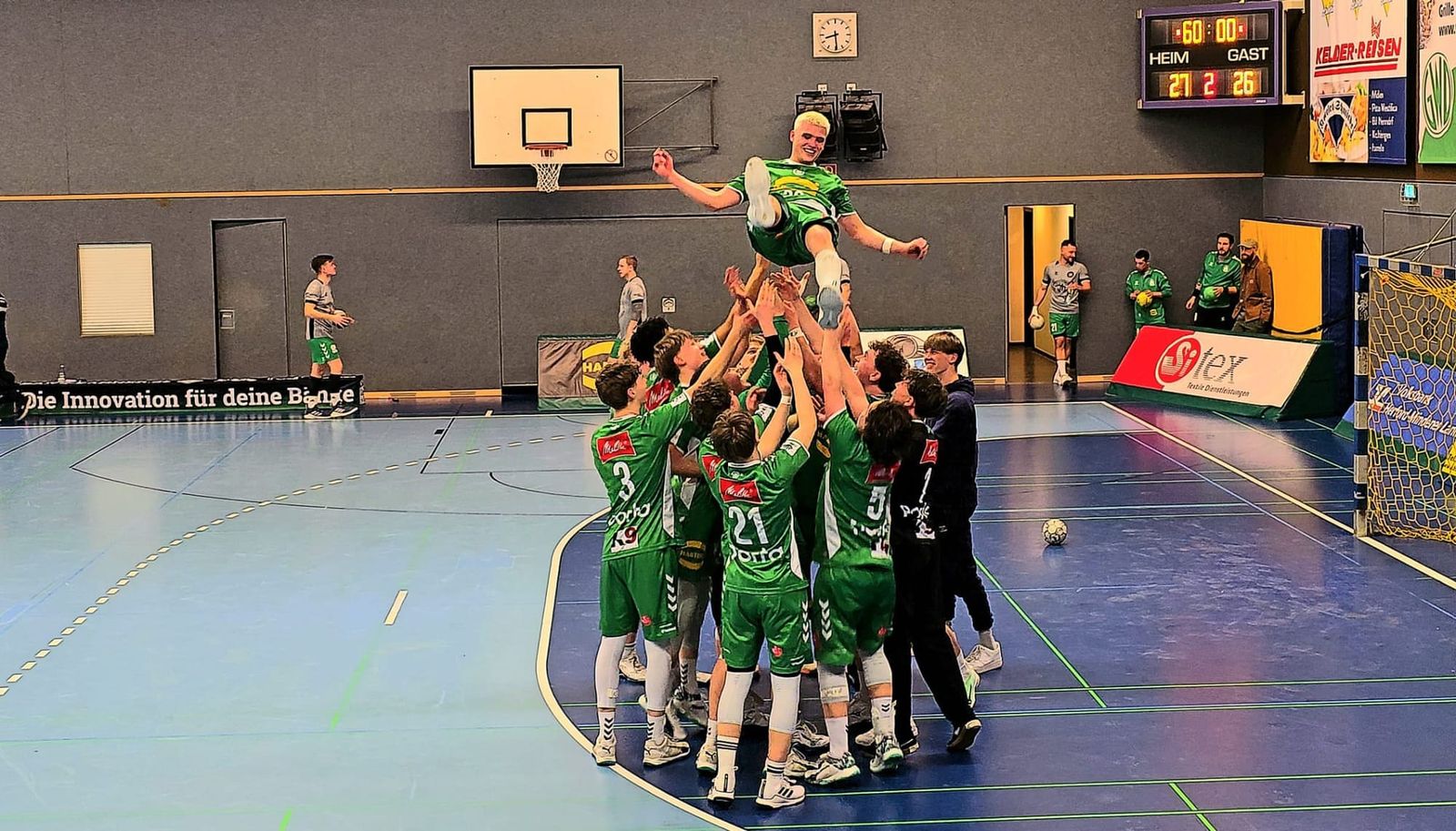 Jesper Ziercke sorgt für Mindens Punktlandung