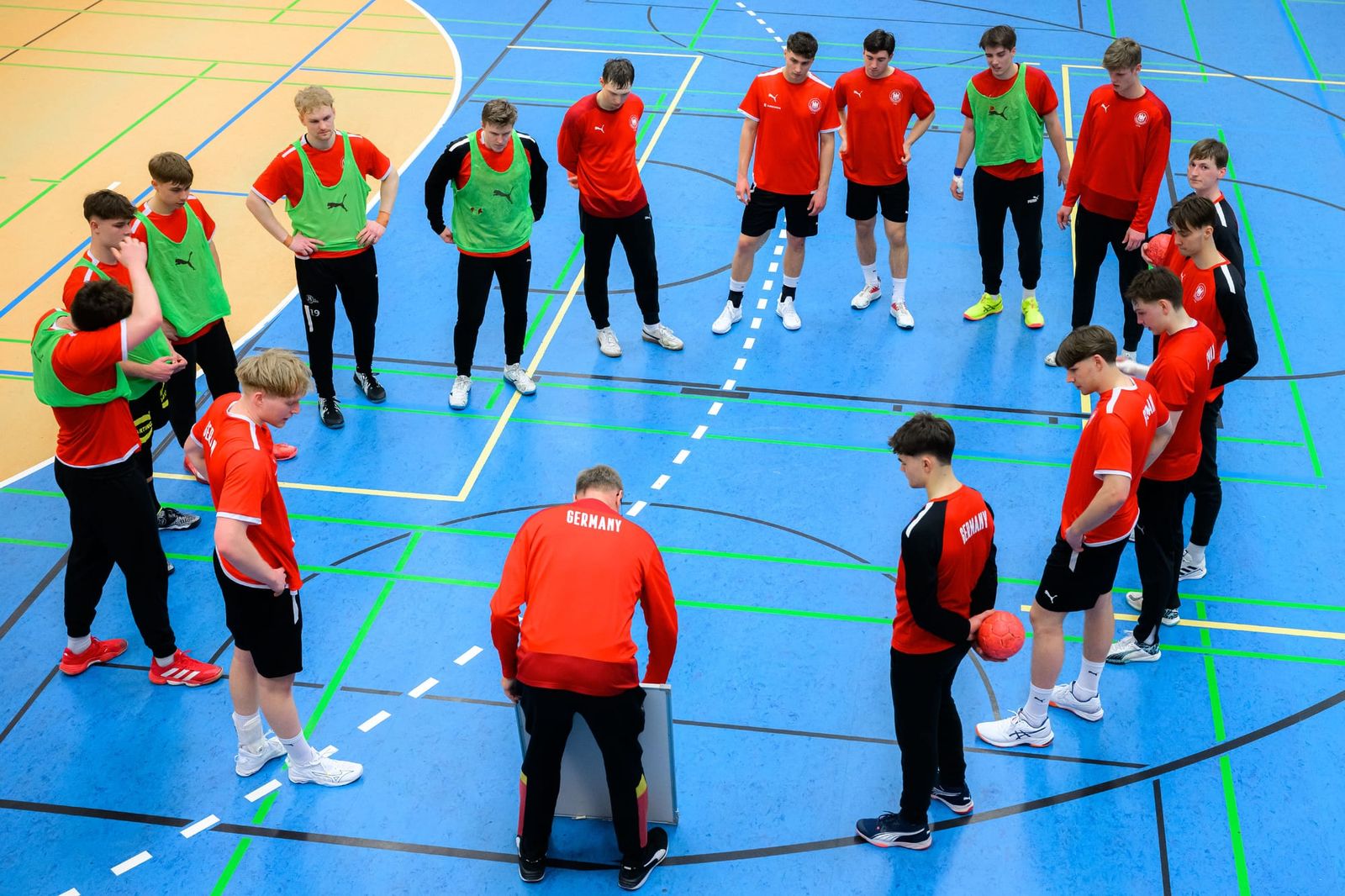 U21: Gemeinsamer Lehrgang mit  der Sportfördergruppe