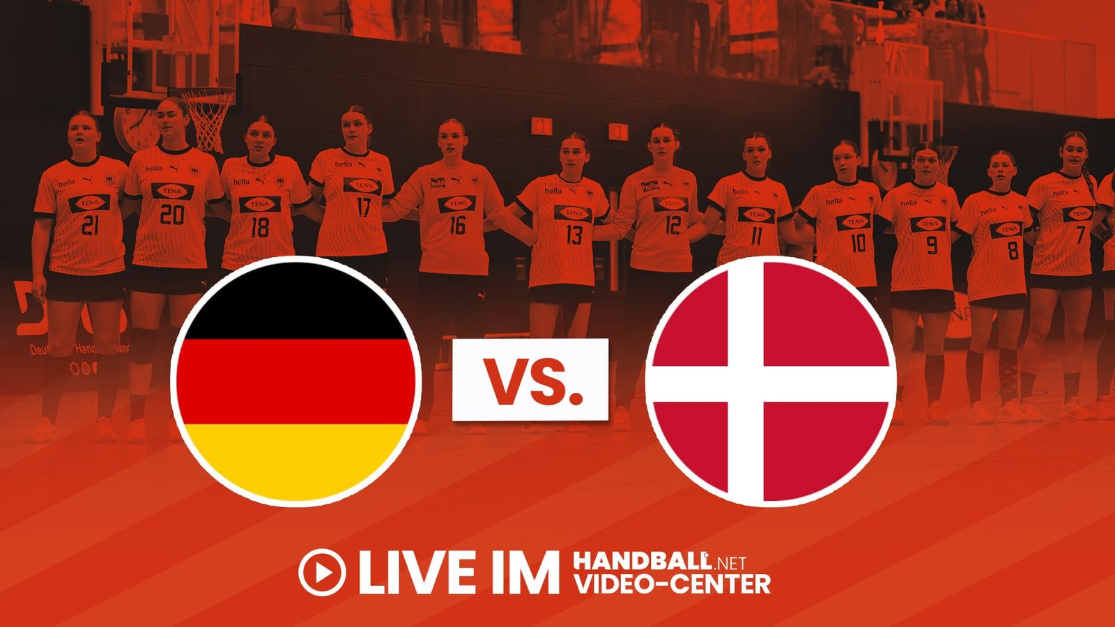 U19w-Länderspiel: Deutschland vs. Dänemark | Mittwoch, 9. April 2025