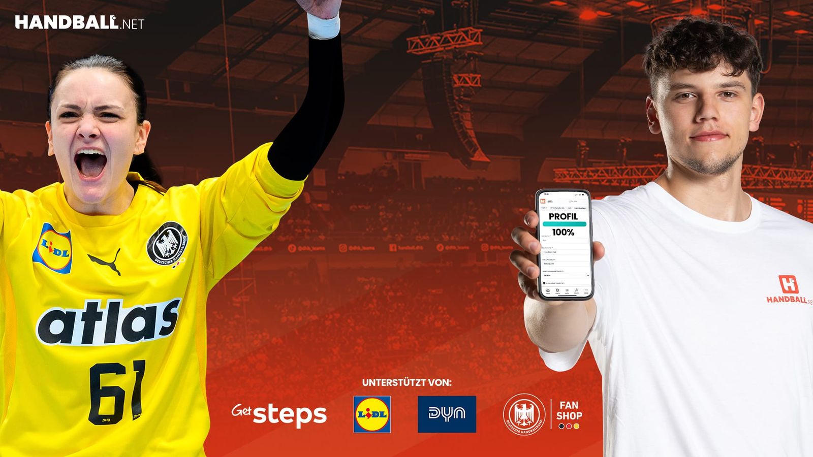 VIP-Reise & exklusive Preise abstauben - Fülle jetzt dein handball.net-Profil aus!