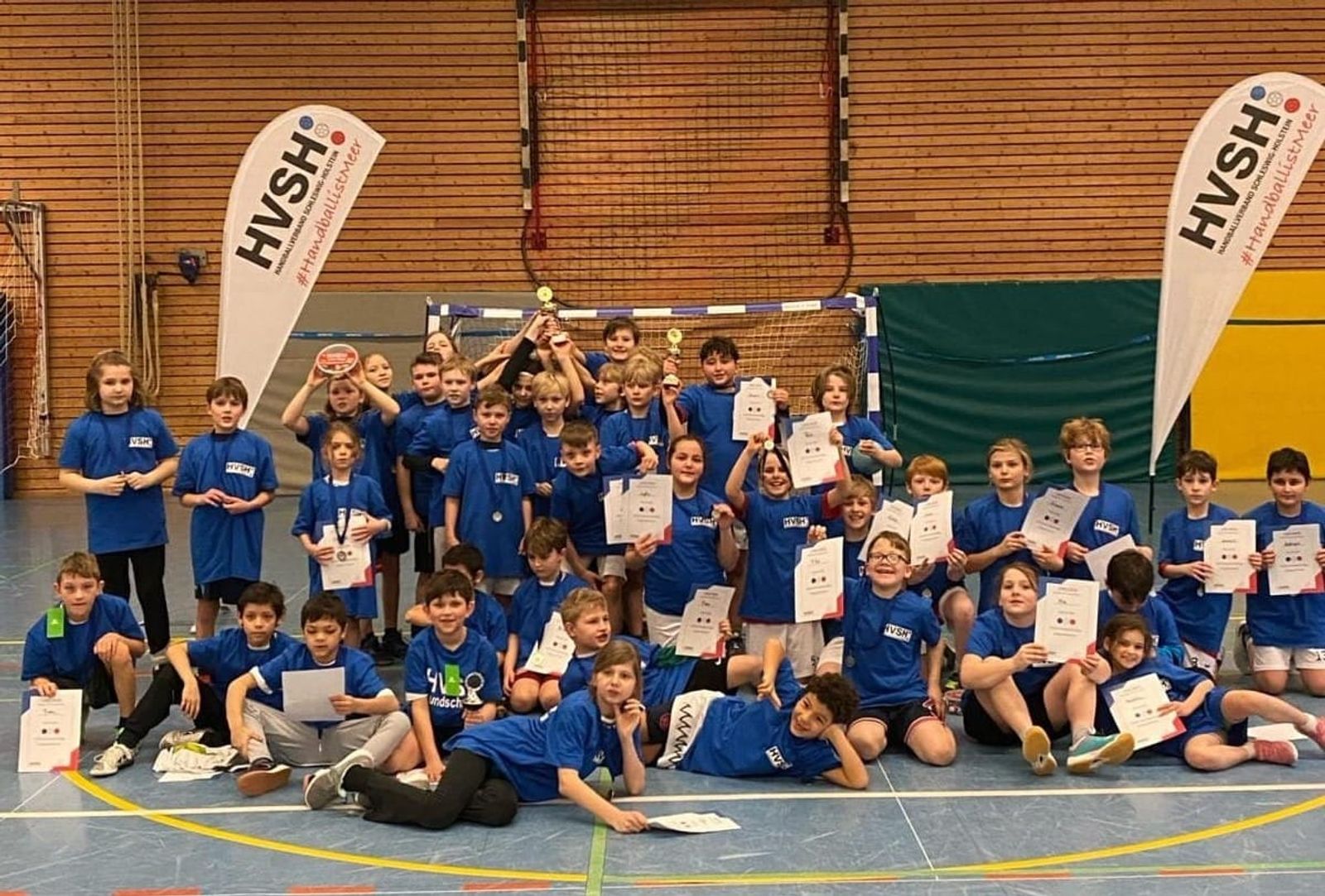 Die HVSH-Grundschulliga geht in die zweite Runde