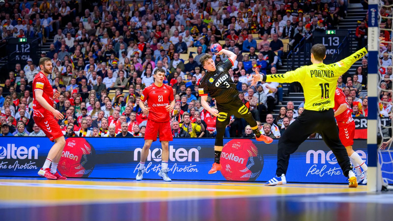 DHB-Fanblock in Zürich