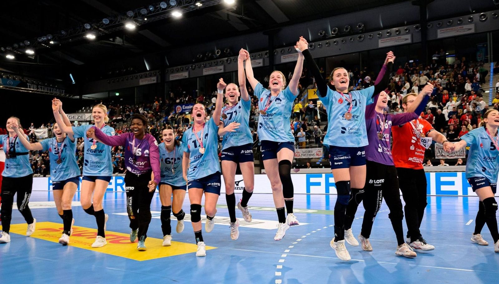 Zehn Engel-Tore sichern HSG Bensheim/Auerbach den dritten Platz