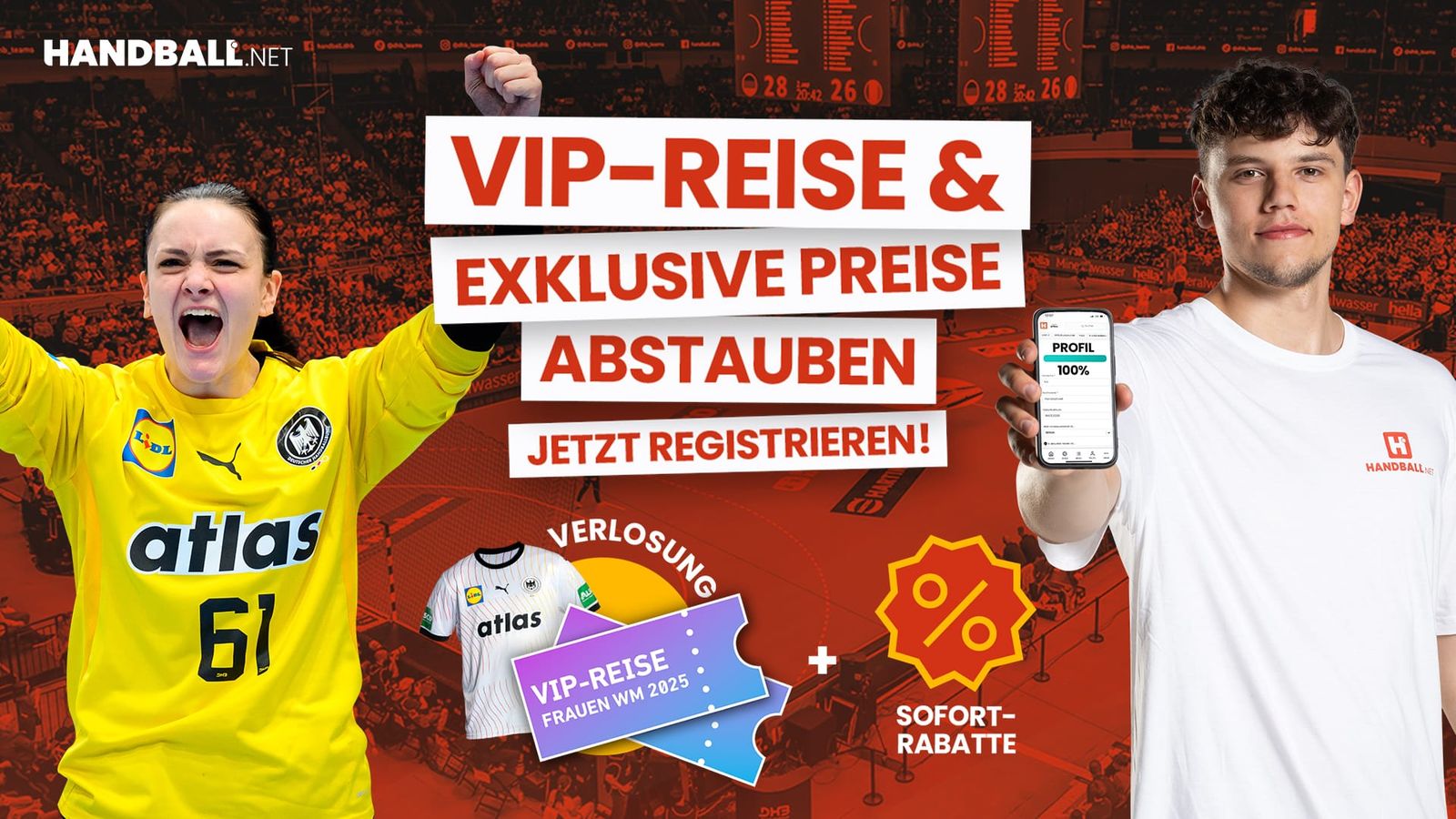 Letzte Chance auf exklusive Gewinne: Heute noch Profil vervollständigen und gewinnen