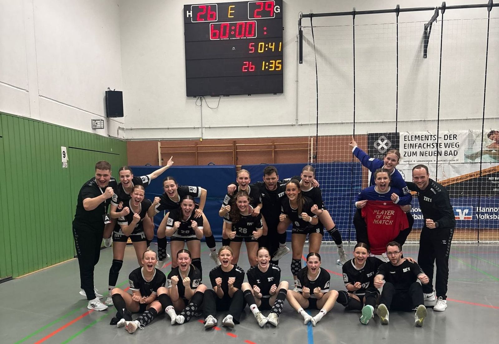 Berliner TSC heftet Hannover die erste Saisonniederlage an