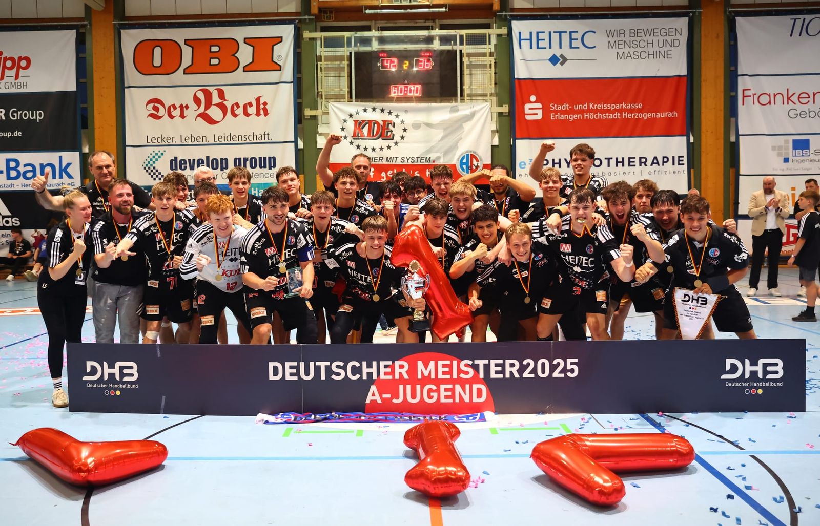 HCE ist Meister: Erlangens Dynamik ist nicht zu stoppen