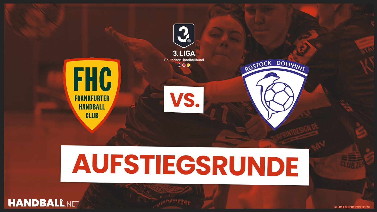 Aufstiegsrunde: Frankfurter Handball Club vs. Rostocker Handball Club