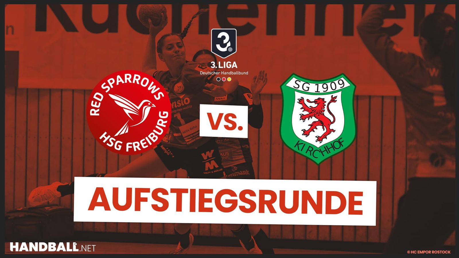Aufstiegsrunde: HSG Freiburg vs. SG 09 Kirchhof
