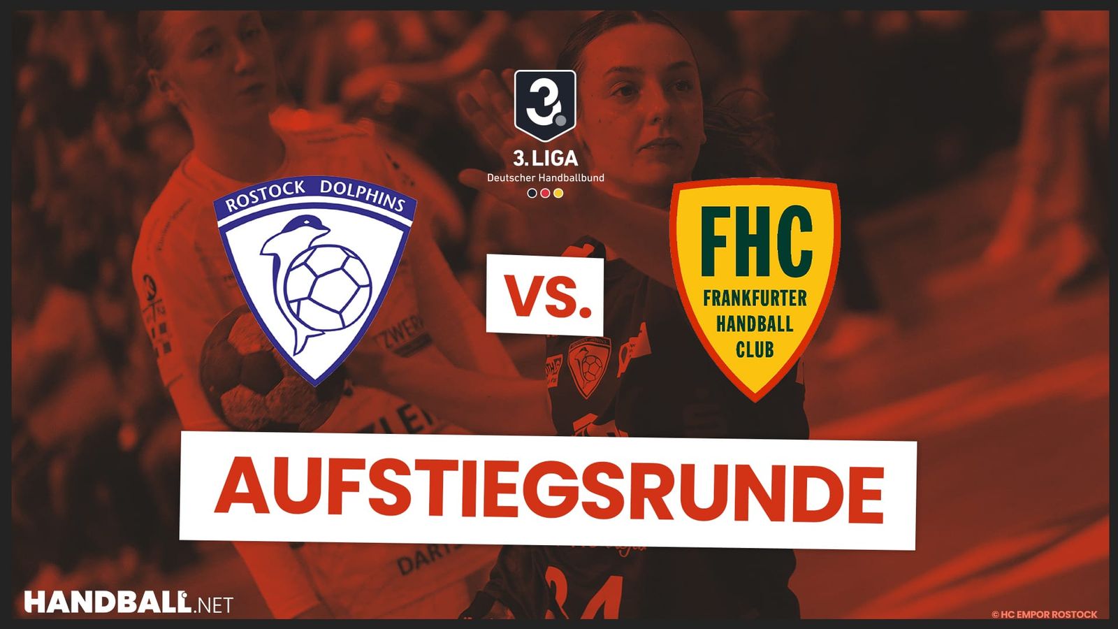 Aufstiegsrunde: Rostocker Handball Club vs. Frankfurter Handball Club
