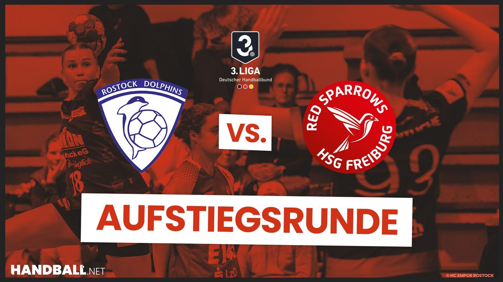 Aufstiegsrunde: Rostocker Handball Club vs. HSG Freiburg