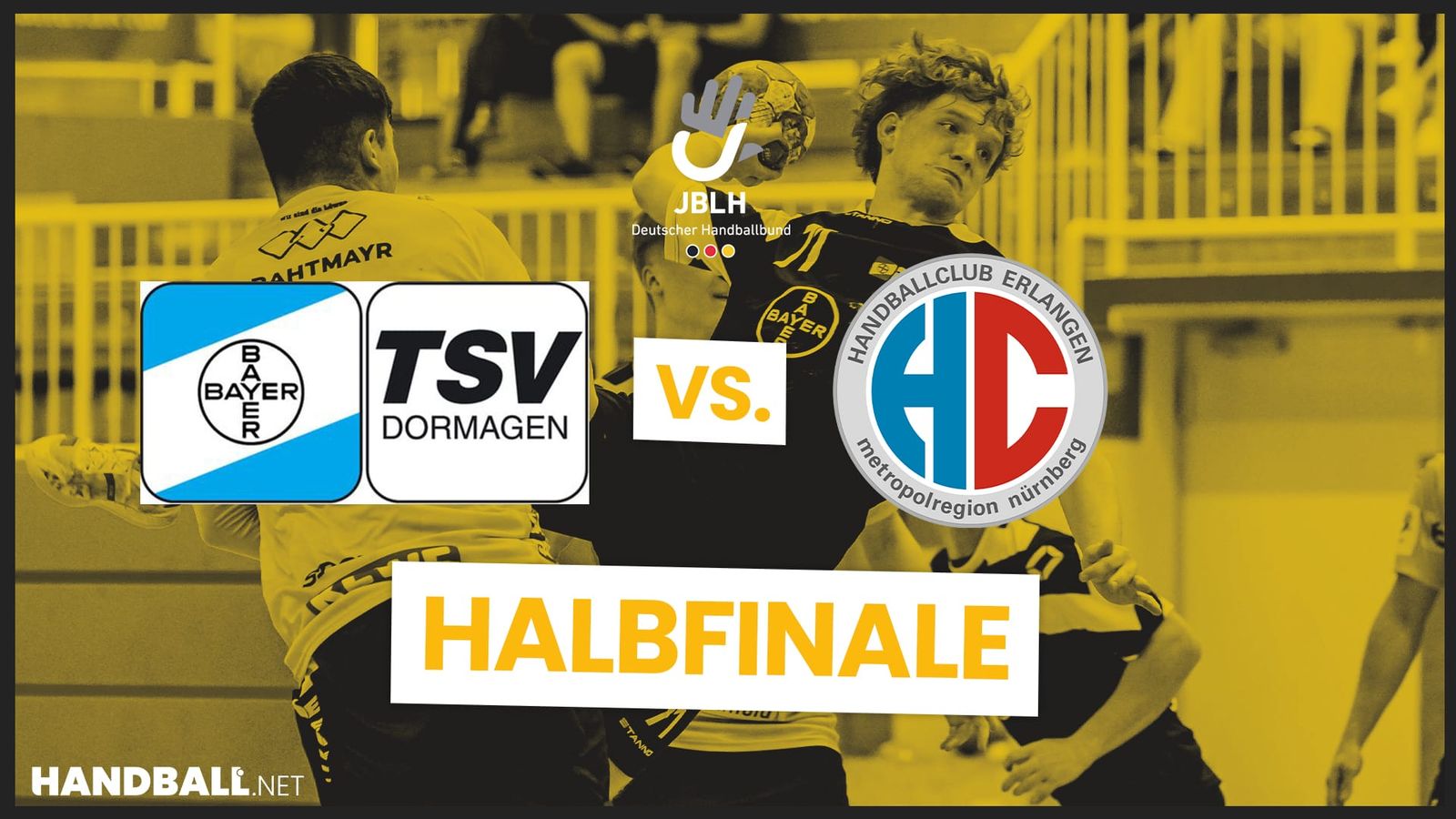 JBLH mA Halbfinale: TSV Bayer Dormagen vs. HC Erlangen