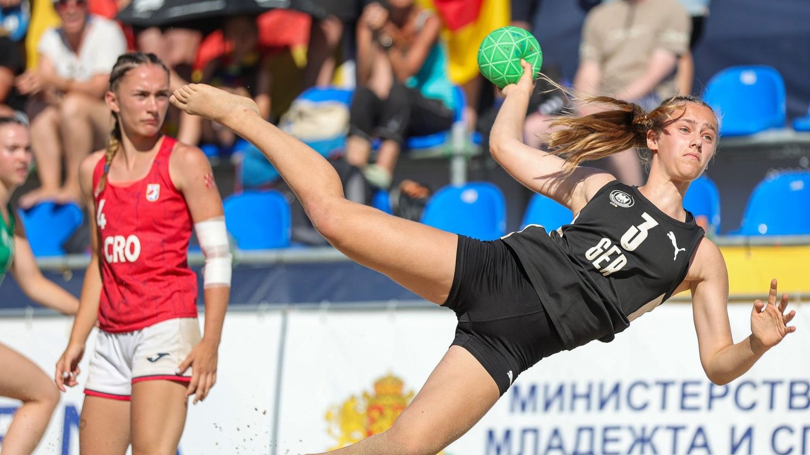 Deutsch-französisches Beach-Duell der männlichen und weiblichen U17-Teams