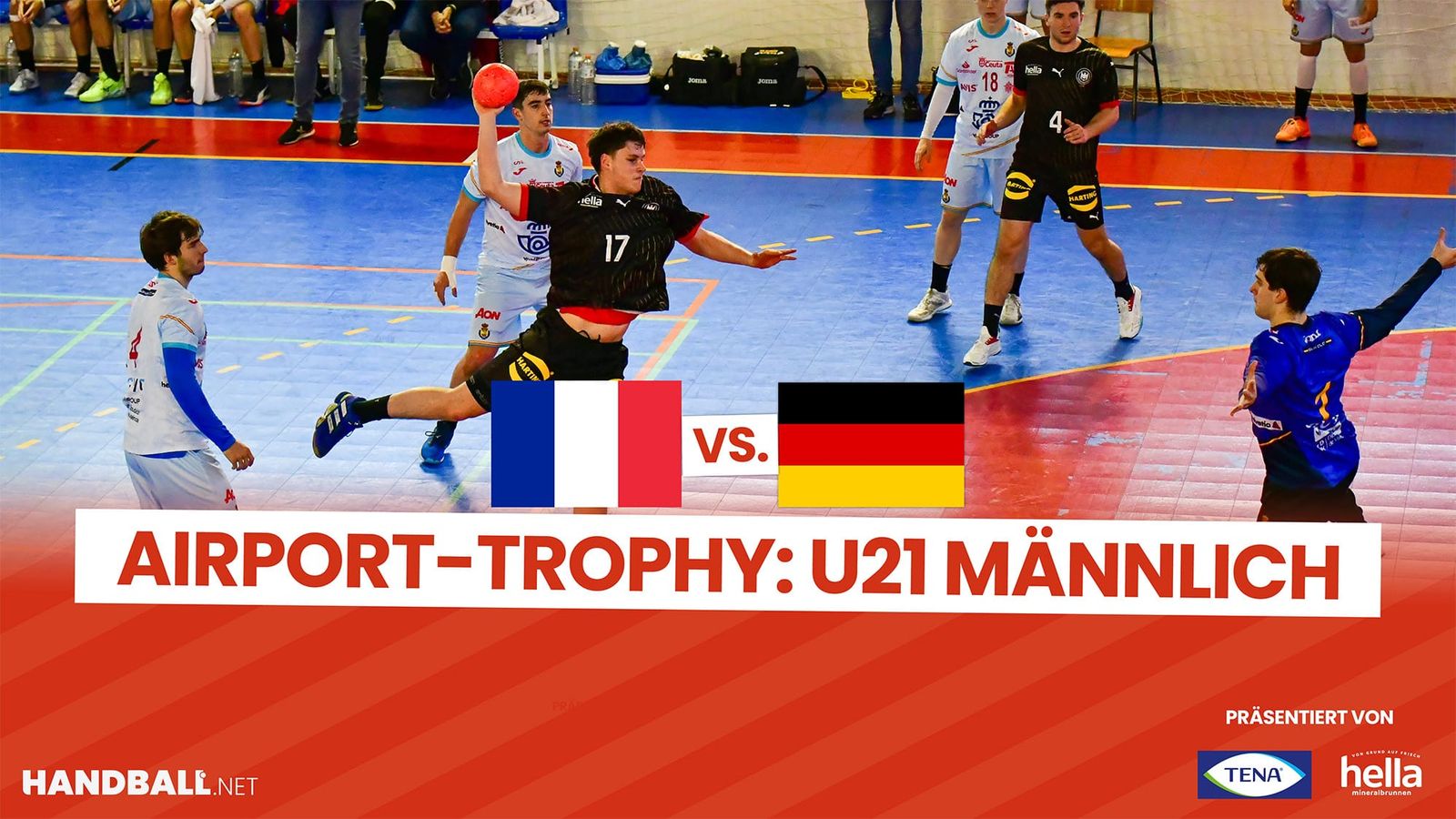 Airport-Trophy 2025 U21m: Frankreich vs. Deutschland | Samstag, 10. Mai 2025