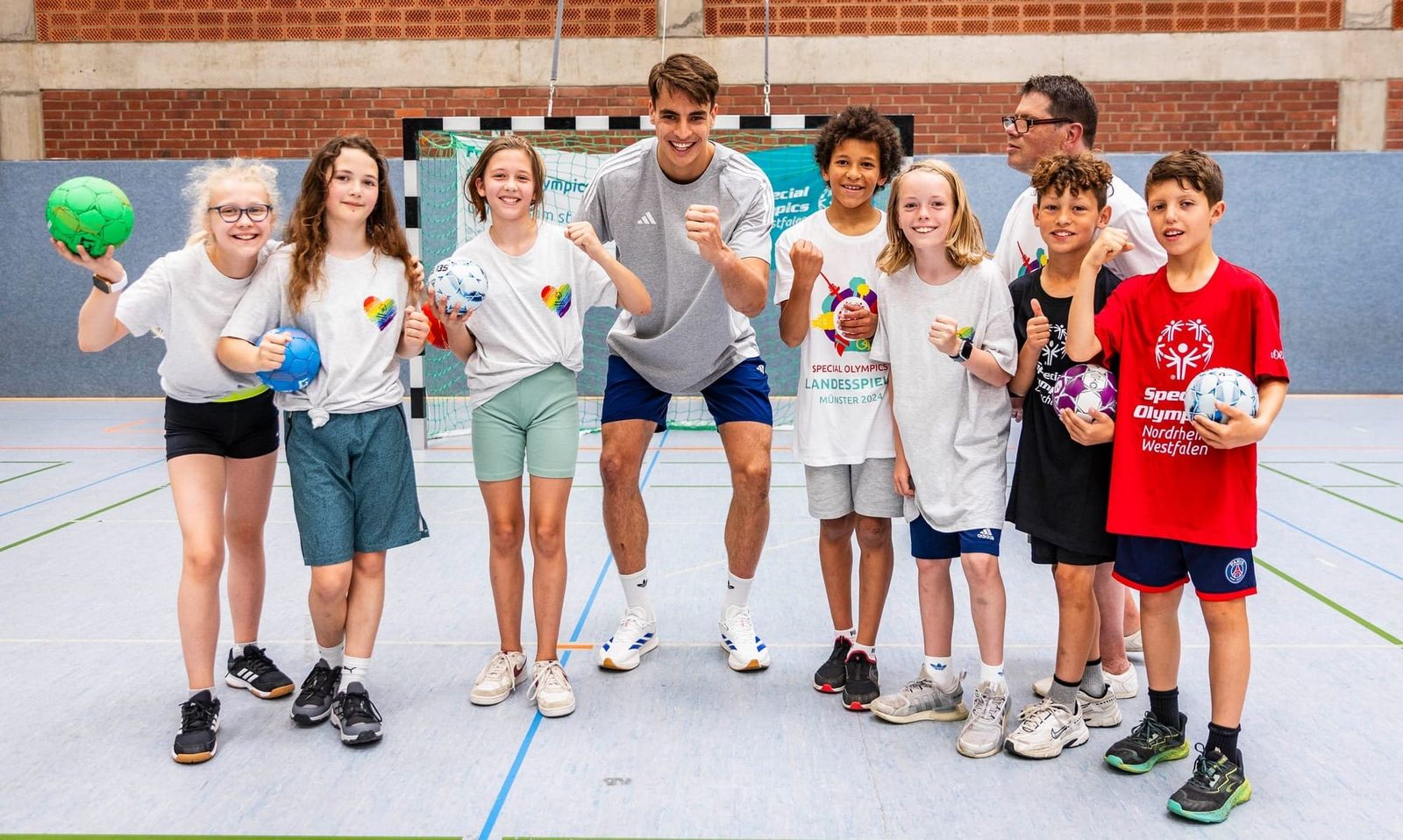Nationalspieler Julian Köster und Judoka Anna-Maria Wagner weiten ihr Engagement für Special Olympics Deutschland aus
