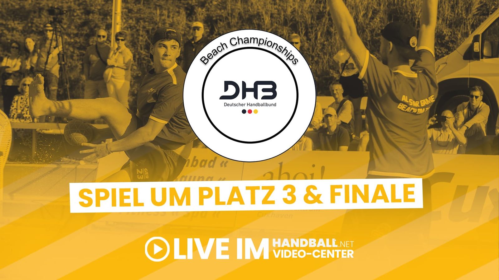 DHB Beach Championships Witten 2025 - Spiel um Platz 3 & Finale | Livestream
