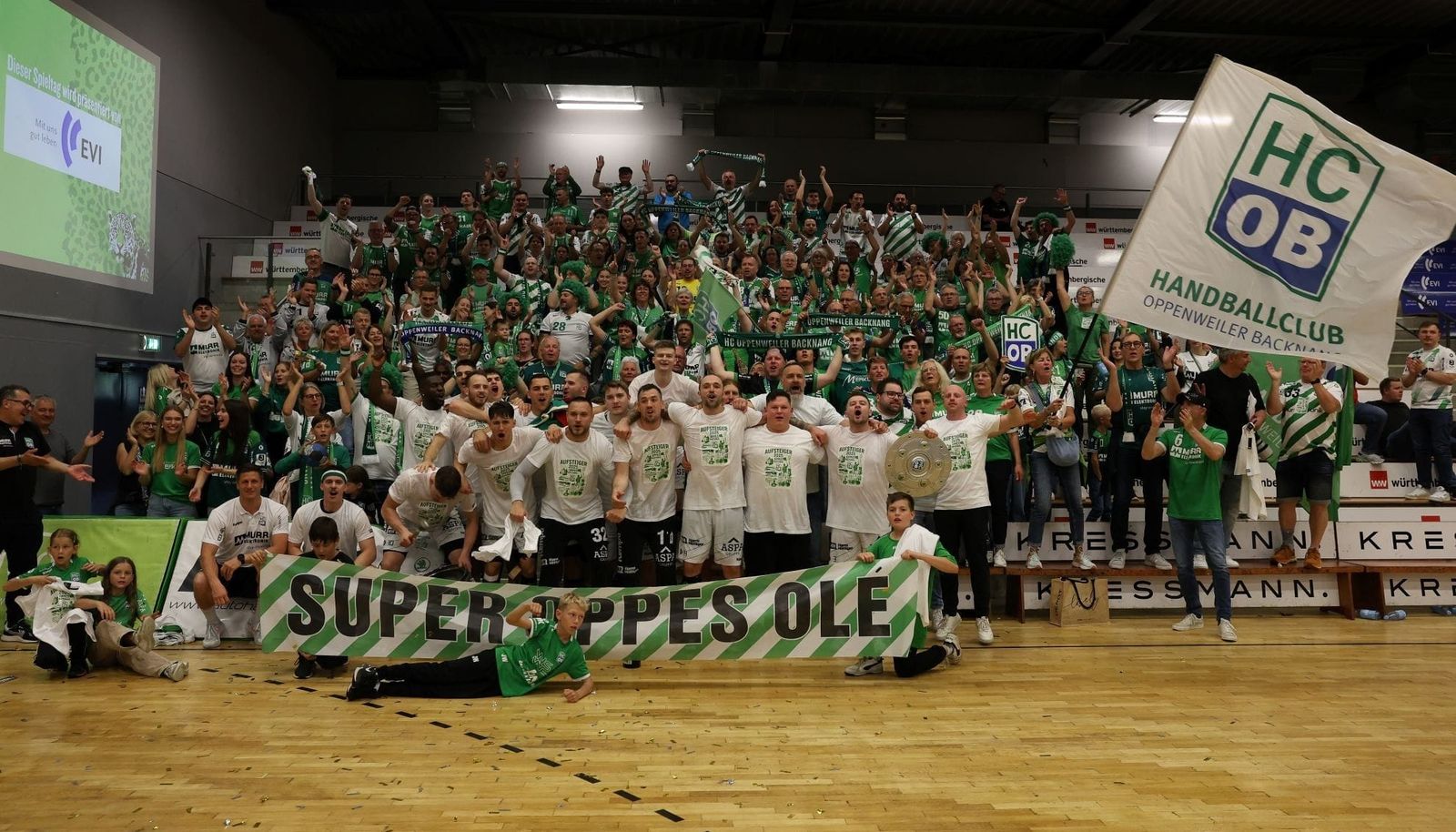 HC Oppenweiler/Backnang feiert Aufstieg und größten Erfolg der Vereinshistorie