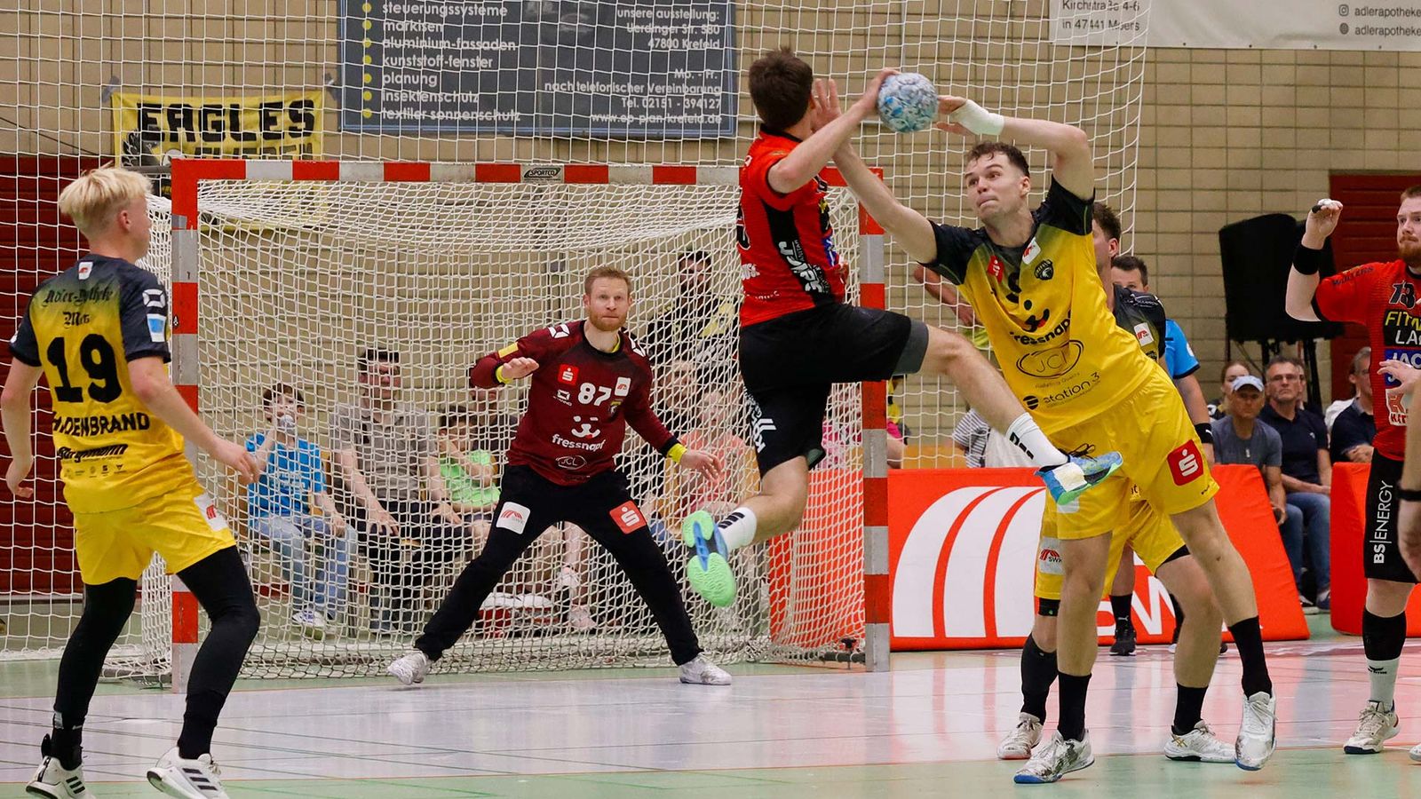 HC Oppenweiler/Backnang und HSG Krefeld Niederrhein gehen mit Polster ins Rückspiel