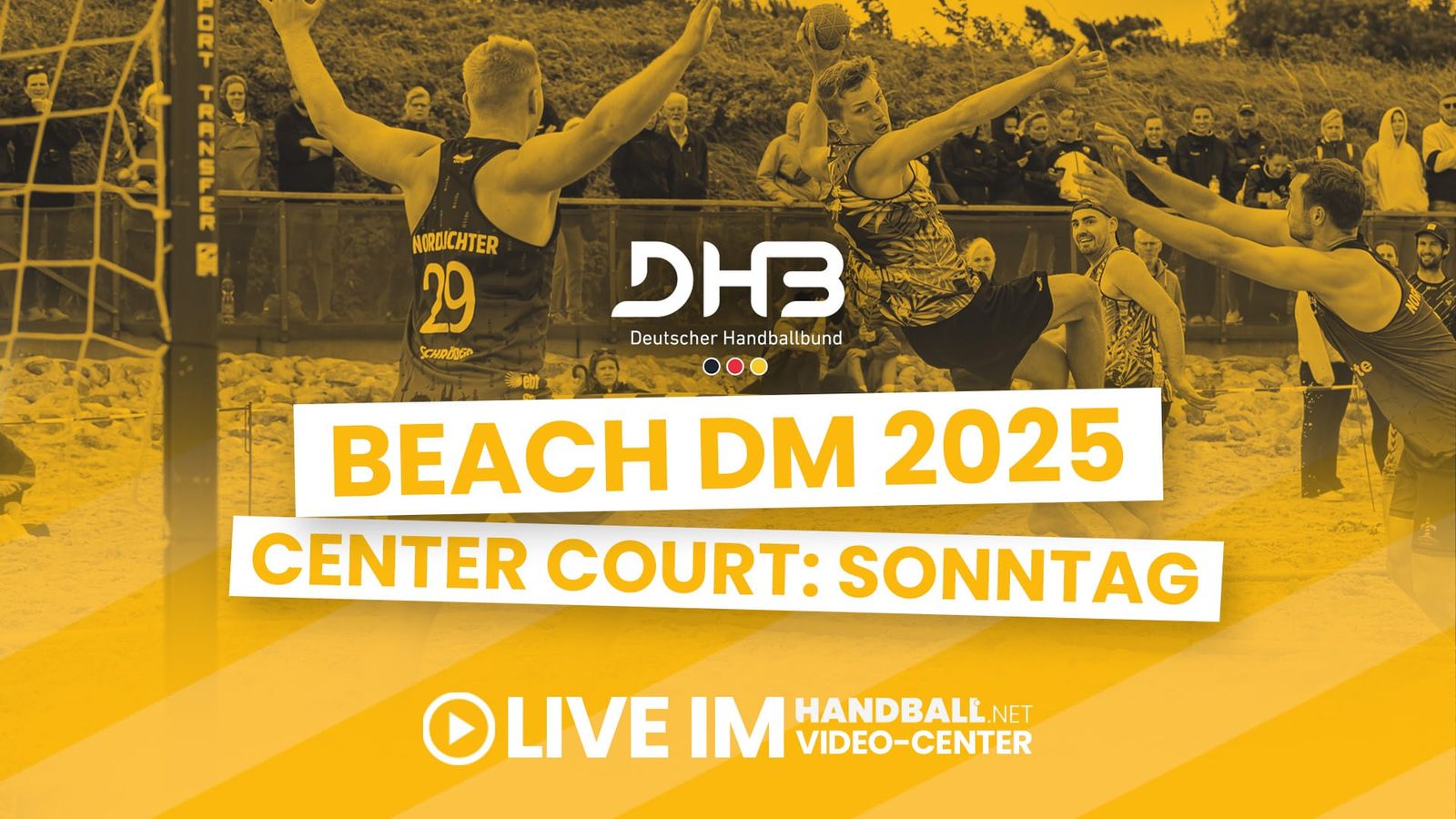 Beach DM 2025 Livestream | Center Court | Sonntag