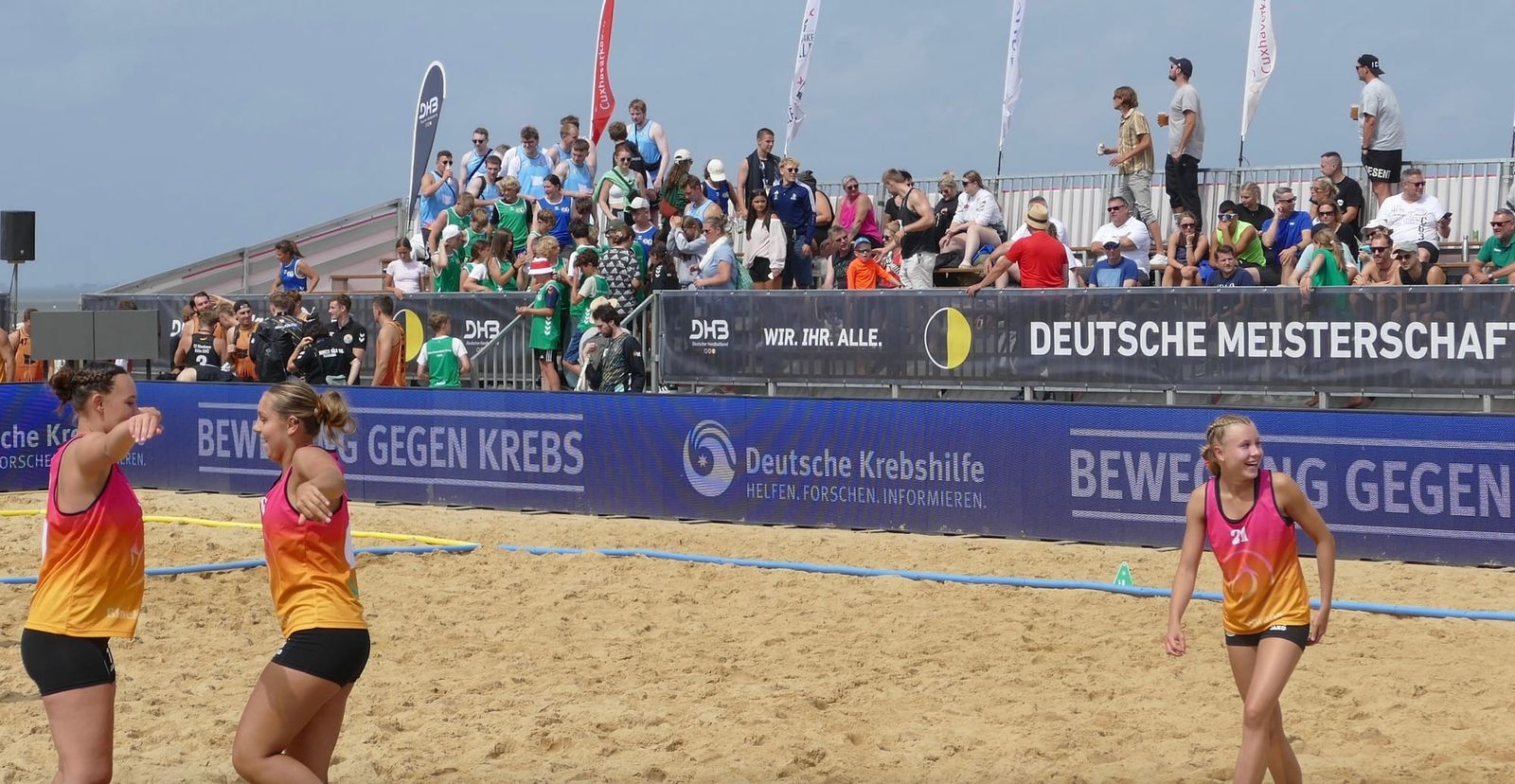 Strahlende Sieger und starke Botschaft bei der  Deutschen Beachhandball Meisterschaft 2025 in Cuxhaven