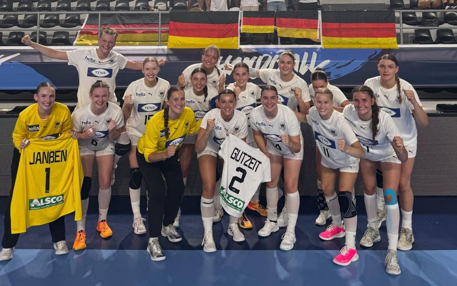 Viertelfinale! DHB-U19 gibt auch Schweden das Nachsehen