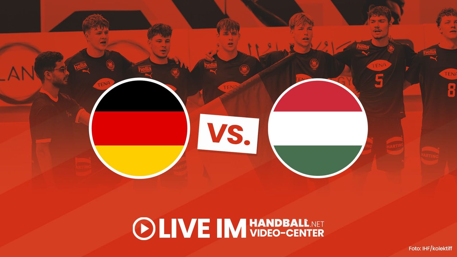 IHF U19-Weltmeisterschaft - Viertelfinale: Deutschland vs. Ungarn