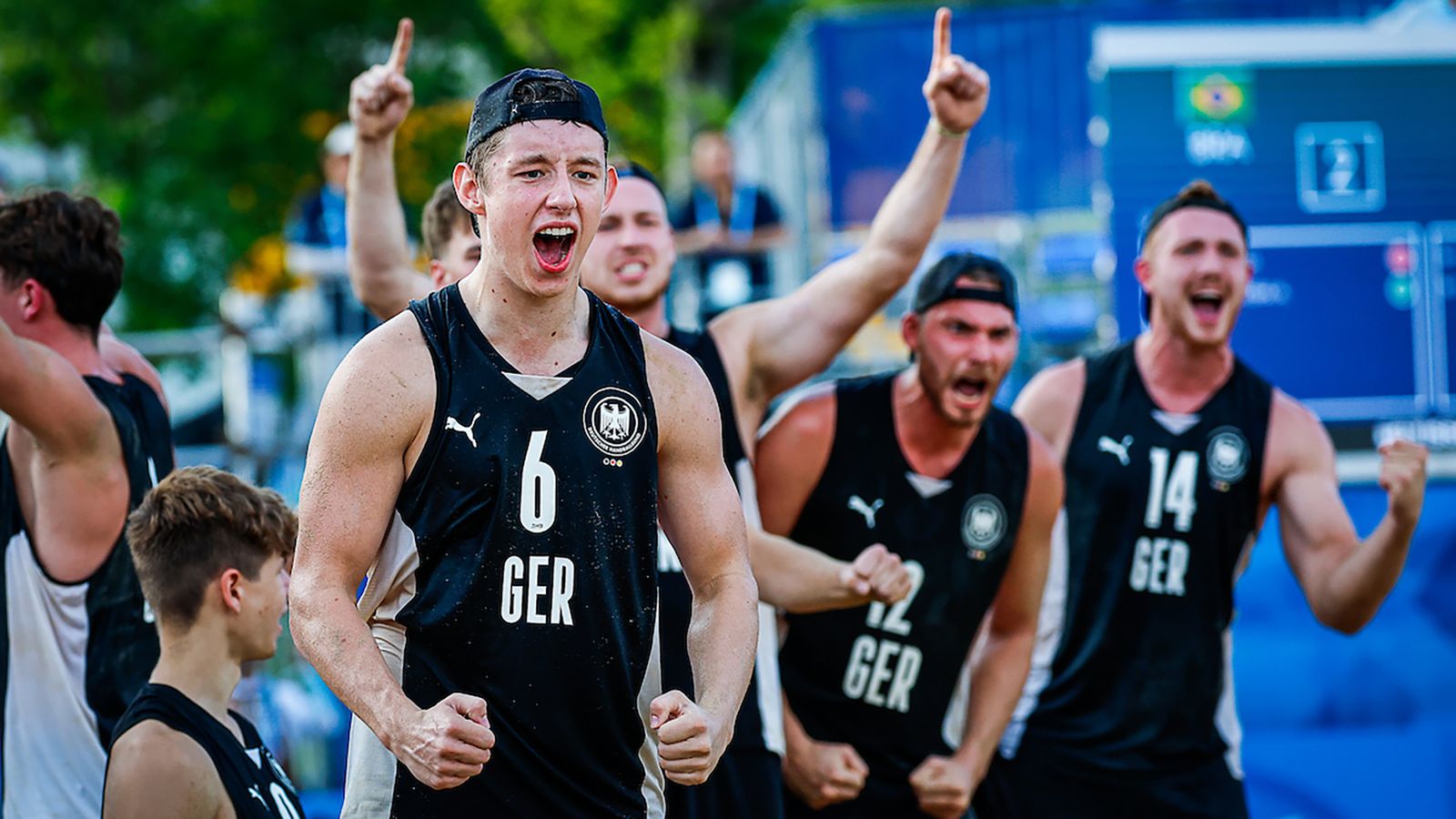 Deutsche Freude über den doppelten Finaleinzug