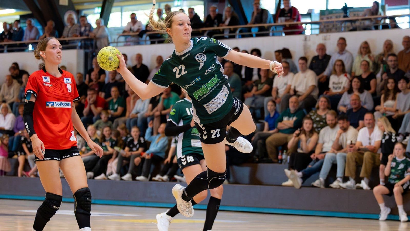 Liga Neulinge treffen auf den Meister der letzten Saison – Spieltag 1 der 3. Liga der Frauen, Staffel Mitte