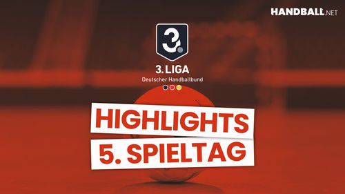 3. Liga Männer: Die Highlights vom 5. Spieltag