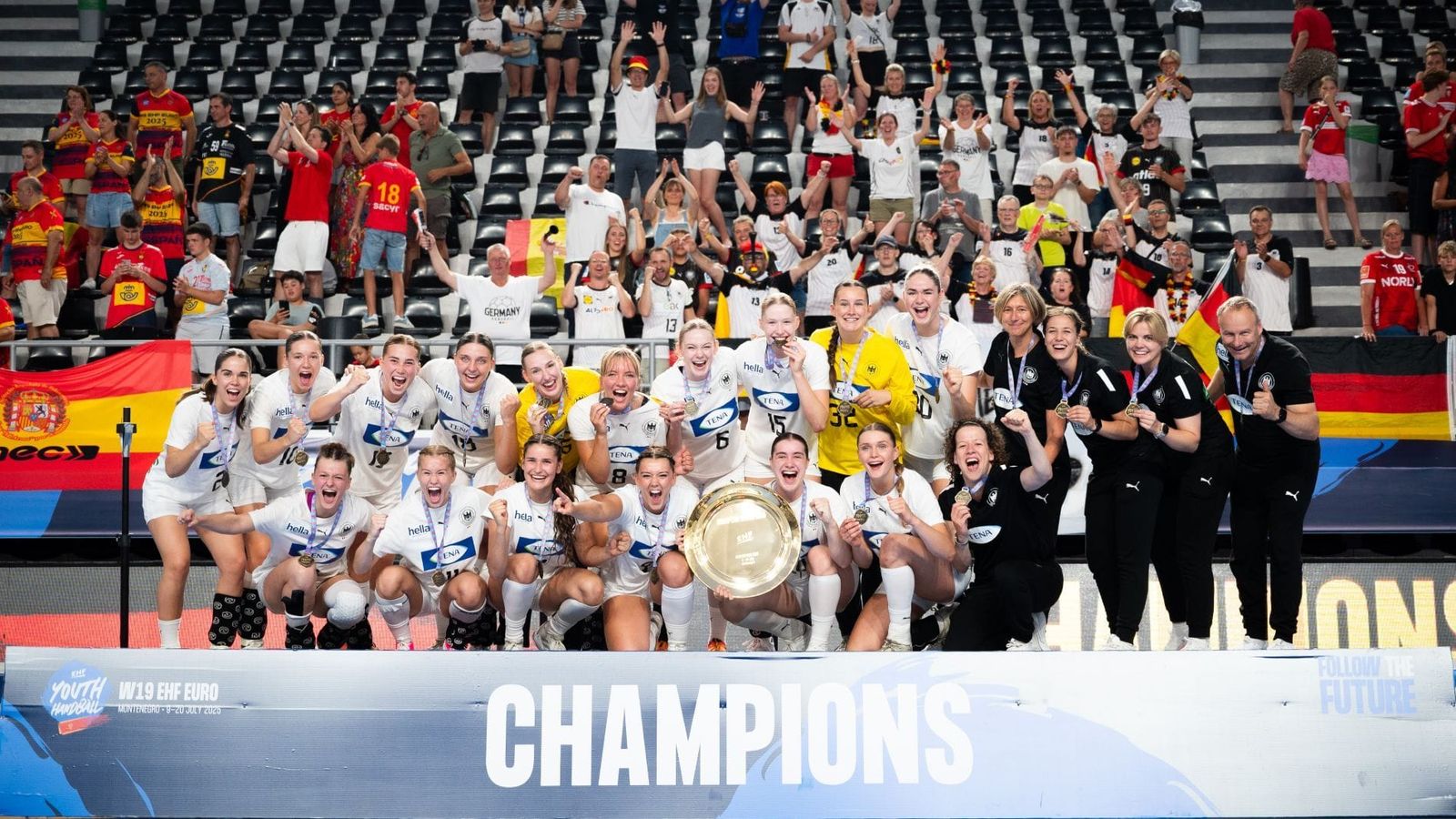 Auszeichnung für U19-Handballerinnen: DHB-Team für „Sporthilfe Juniorsportler-Mannschaft 2025“ nominiert