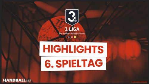 3. Liga Männer: Die Highlights vom 6. Spieltag
