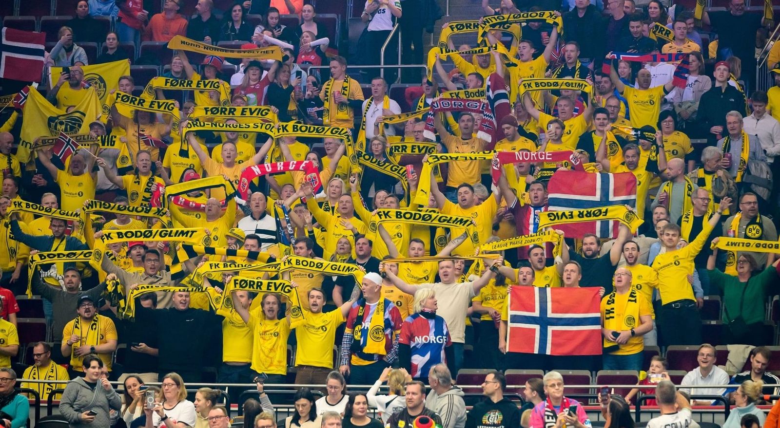 Es hängt mit dem BVB zusammen: Darum tragen die norwegischen WM-Fans heute gelb statt rot