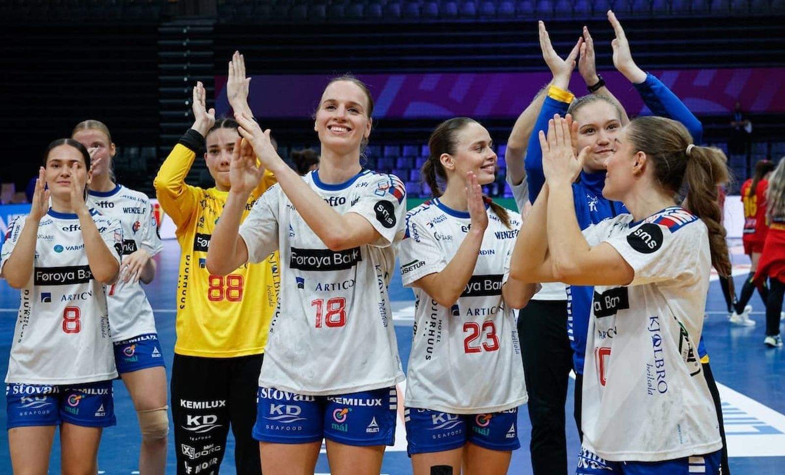 Premiere gegen die Wikingerinnen