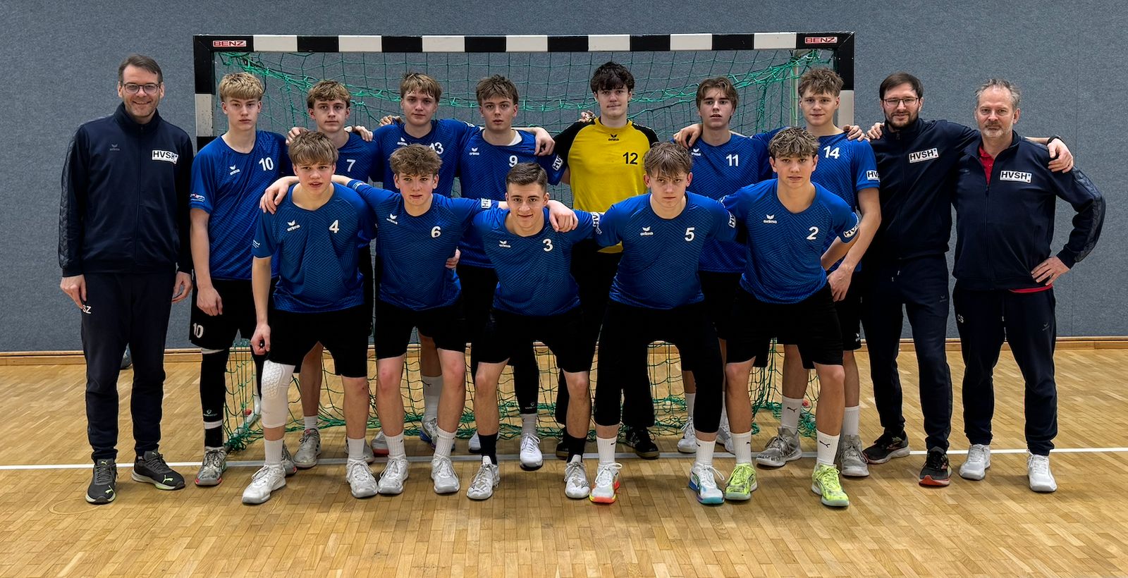 HVSH-Auswahl m10 überzeugt bei DHB-Leistungssportsichtung in Kienbaum